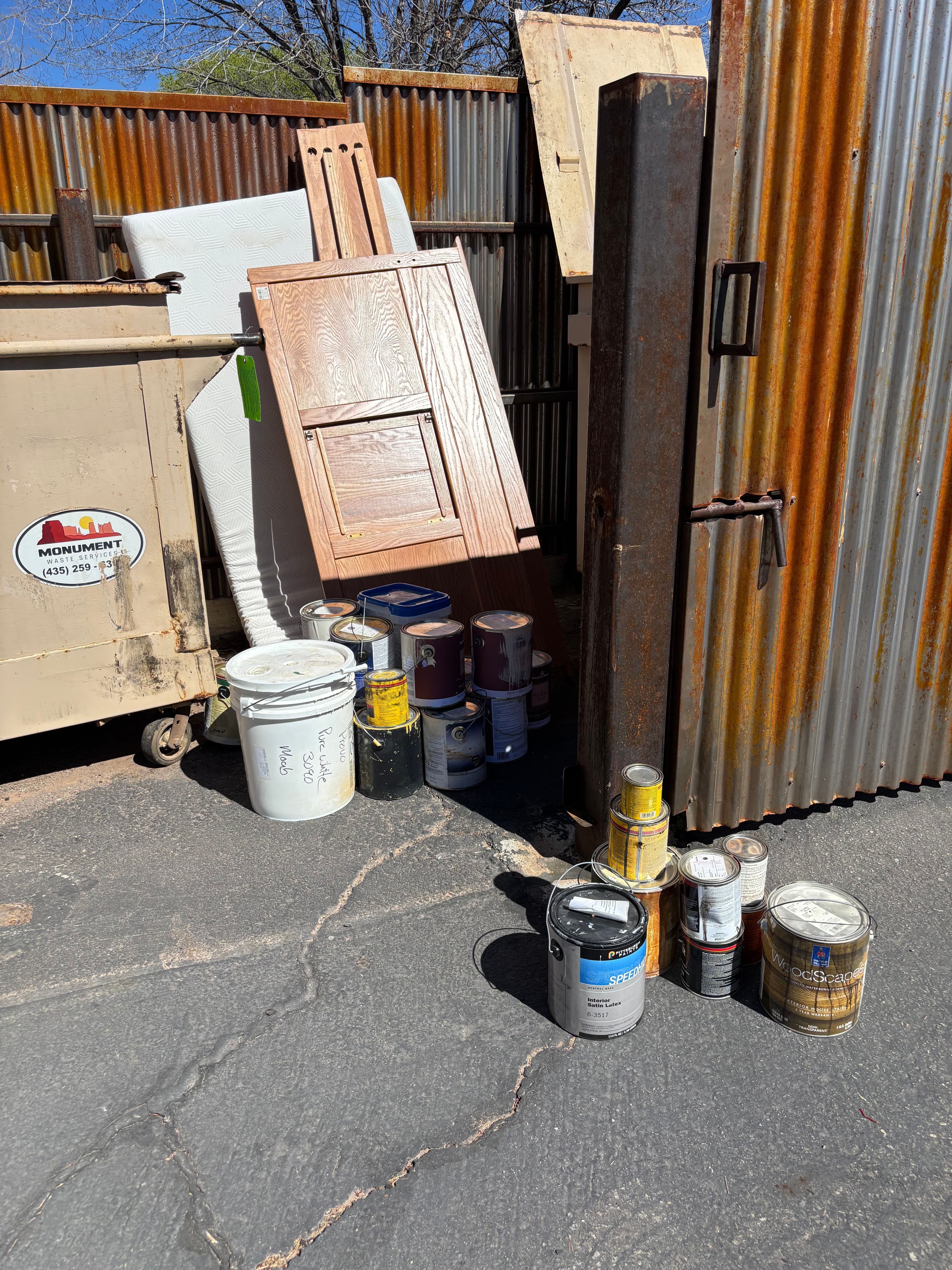 Dumpster Use